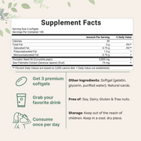 Alvalta Health Pumpkin Seed Oil + Saw Palmetto Softgels – 1000 mg